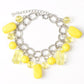 Paparazzi Accessories Seize the Bay - Yellow Bracelets  - Lady T Accessories