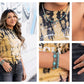 Simply Santa Fe Complete Trend Blend - December 2021 Fashion Fix Set, Earthy, desert-inspired designs are what the Simply Santa Fe collection is all about. Natural stones, indigenous patterns, and vibrant colors of the Southwest are sprinkled throughout this trendy collection.  Includes one of each accessory featured in the Simply Santa Fe Trend Blend in December's Fashion Fix: