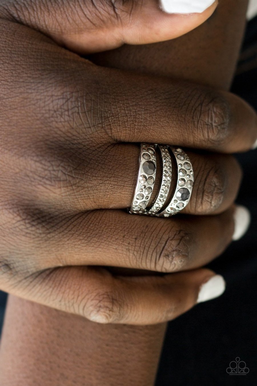 Paparazzi Accessories Stacks on Stacks on Stacks - Silver Rings - Lady T Accessories