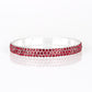 Paparazzi Accessories Ballroom Bling - Red Bracelets - Lady T Accessories