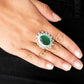 Paparazzi Accessories Baroque the Spell - Green Rings - Lady T Accessories