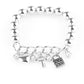 Paparazzi Accessories Feelin Flirtatious - White Bracelets - Lady T Accessories