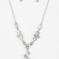 Paparazzi Accessories Five Star Starlet - White Necklaces - Lady T Accessories