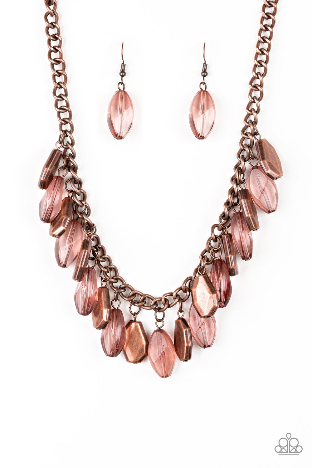 Paparazzi Accessories Fringe Fabulous - Copper Necklaces - Lady T Accessories