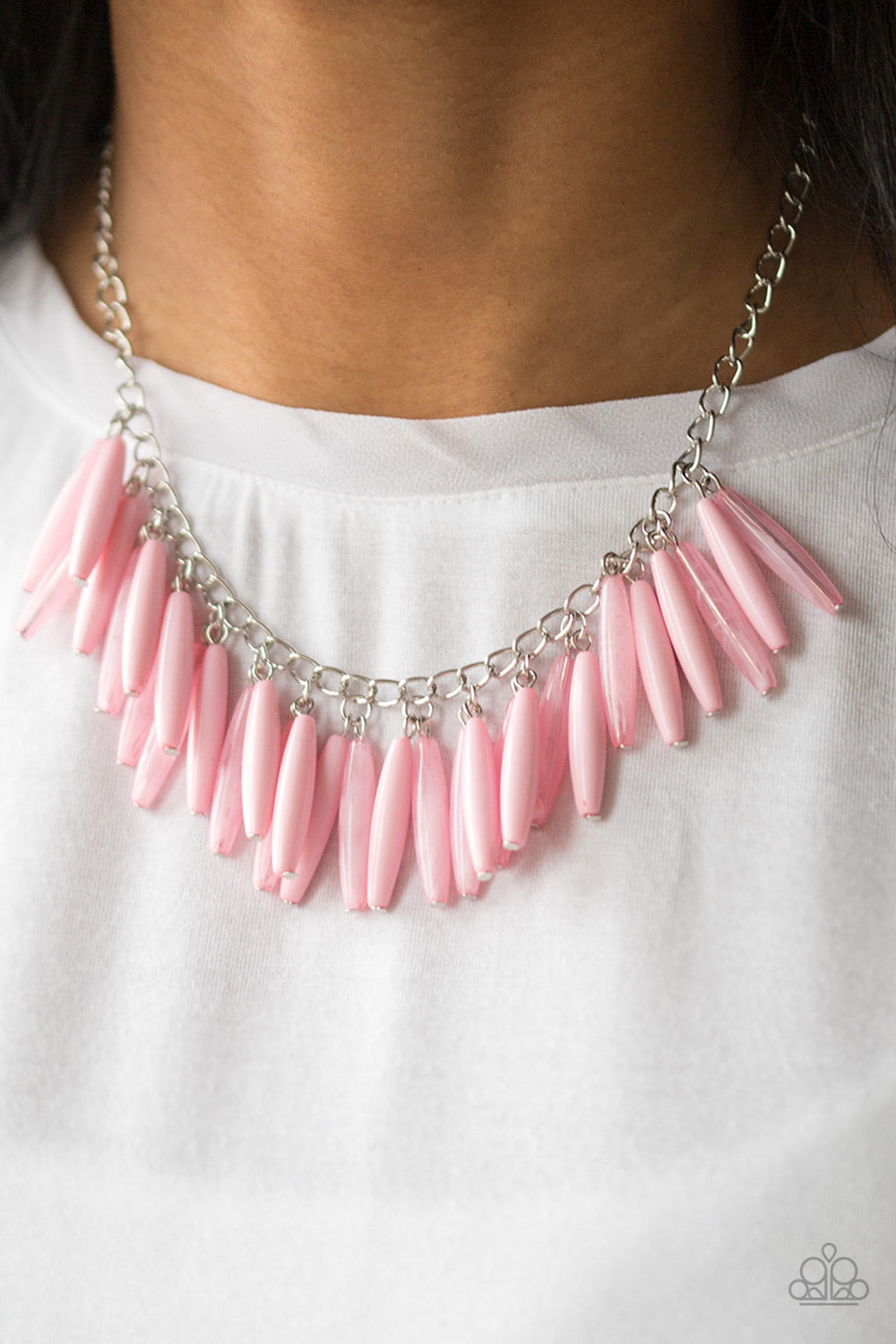 Paparazzi Accessories Full of Flavor - Pink Necklaces - Lady T Accessories