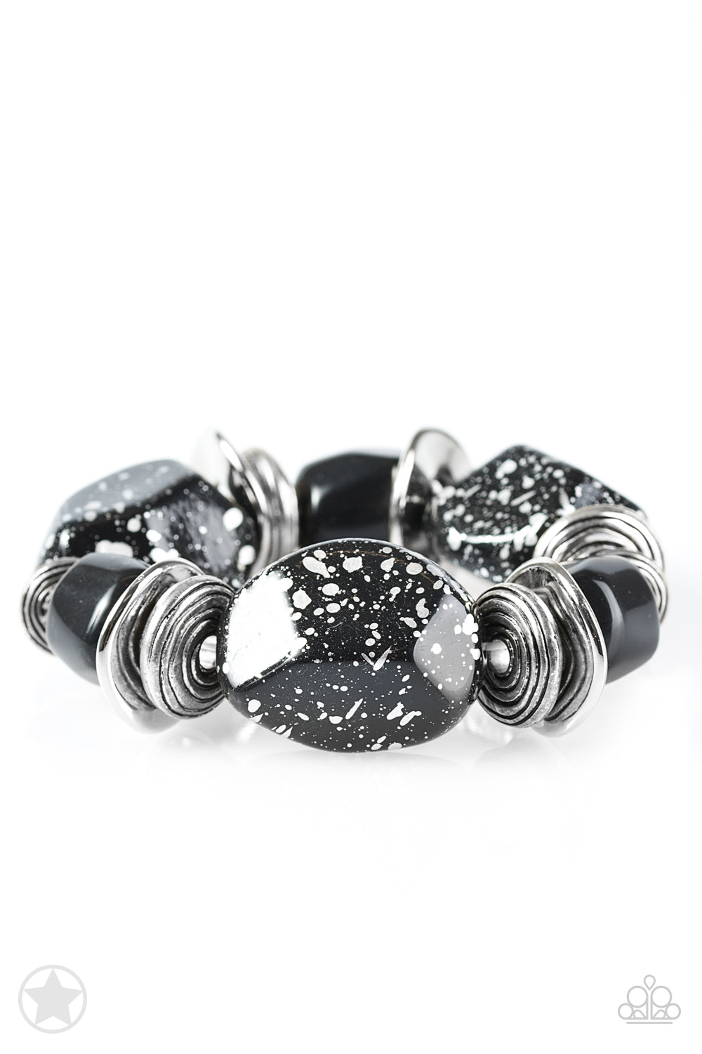 Paparazzi Accessories Glaze of Glory - Black Bracelets - Lady T Accessories