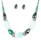 Paparazzi Accessories In Good Glazes - Blue Blockbuster Necklaces - Lady T Accessories