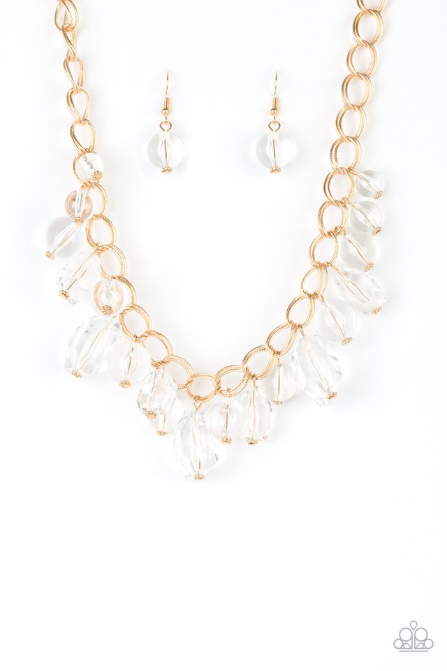 Paparazzi Accessories Gorgeously Globetrotter - Gold Necklaces - Lady T Accessories