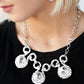 Paparazzi Accessories Hypnotized - Silver Blockbuster Necklaces - Lady T Accessories