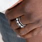 Paparazzi Accessories Backstage Sparkle - Black Rings - Lady T Accessories