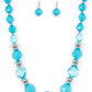 Paparazzi Accessories Dine and Dash - Blue Necklaces - Lady T Accessories