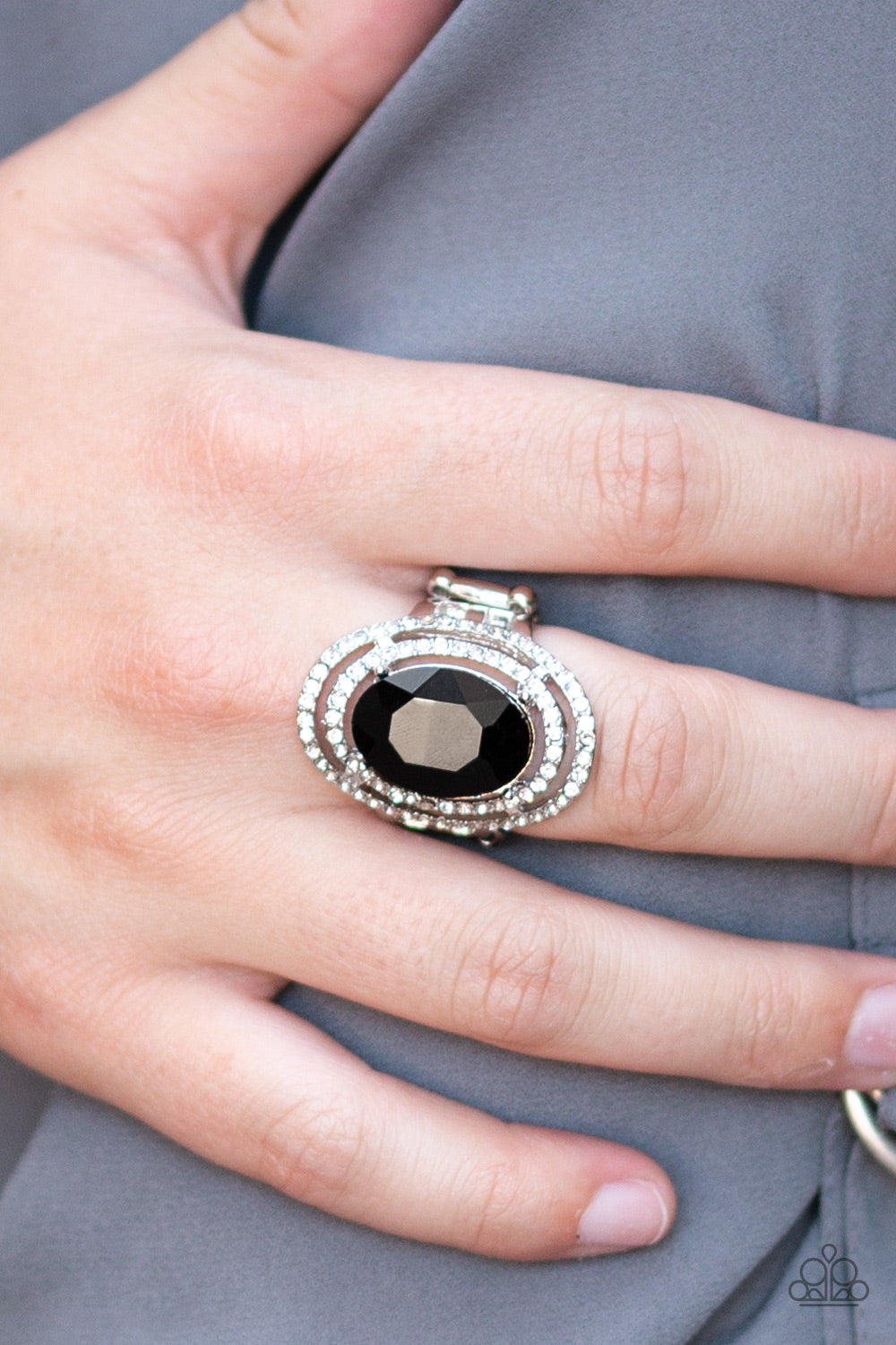 Paparazzi Accessories Making History - Black Rings - Lady T Accessories