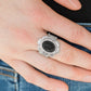 Paparazzi Accessories Summer Paradise - Black Rings - Lady T Accessories