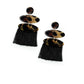 Paparazzi Accessories No One Likes a Cheetah - Black Earrings - Lady T Accessories