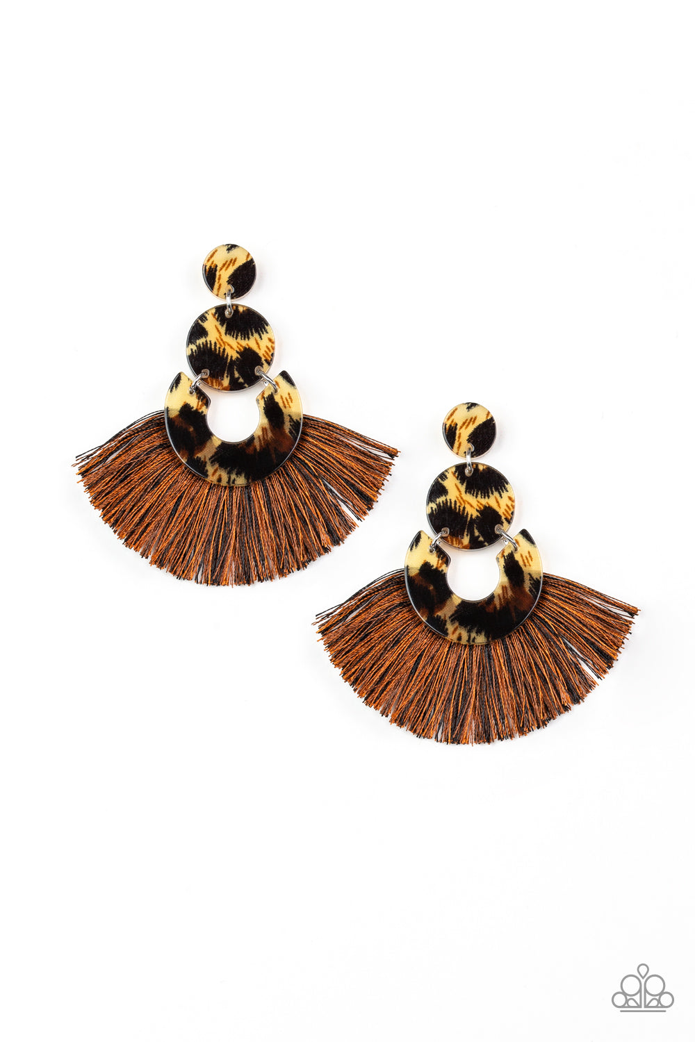 Paparazzi Accessories One Big Party Animal - Multi Earrings - Lady T Accessories