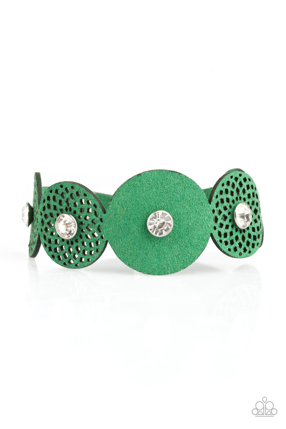 Paparazzi Accessories Poppin Popstar - Green Bracelets - Lady T Accessories