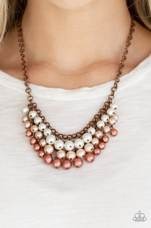 Paparazzi Accessories Run For The HEELS! - Copper Necklaces - Lady T Accessories