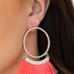 Paparazzi Accessories This is Sparta - Orange Earrings - Lady T Accessories