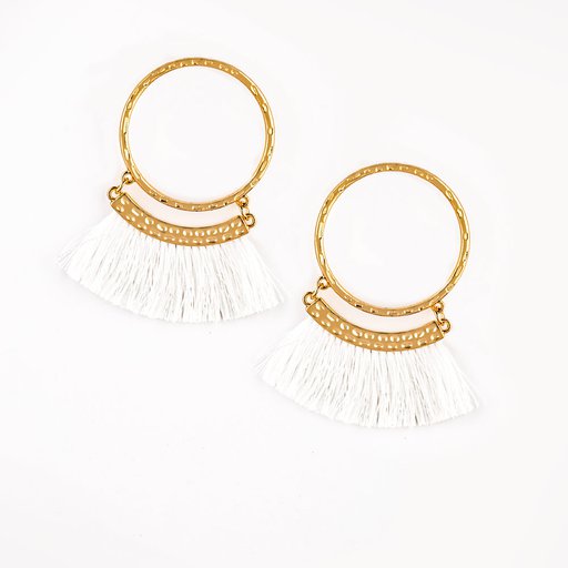 Paparazzi Accessories This is Sparta - Gold Earrings - Lady T Accessories