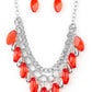 Paparazzi Accessories Spring Daydream - Red Necklaces - Lady T Accessories