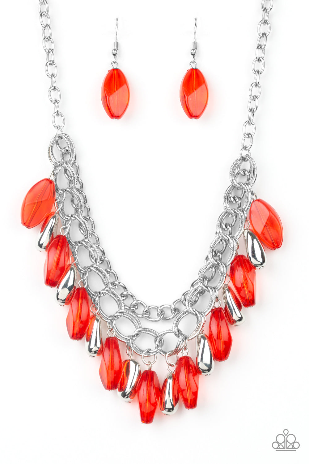 Paparazzi Accessories Spring Daydream - Red Necklaces - Lady T Accessories