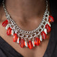 Paparazzi Accessories Spring Daydream - Red Necklaces - Lady T Accessories