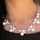 Paparazzi Accessories Toast to Perfection - White Blockbuster Necklaces - Lady T Accessories