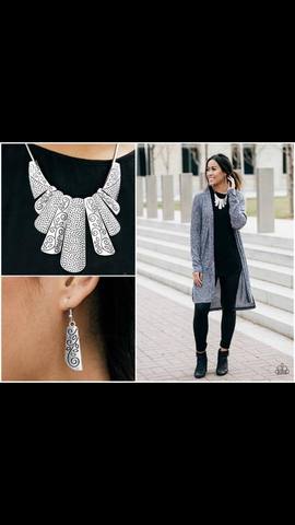 Paparazzi Accessories Untamed - Silver Necklaces - Lady T Accessories