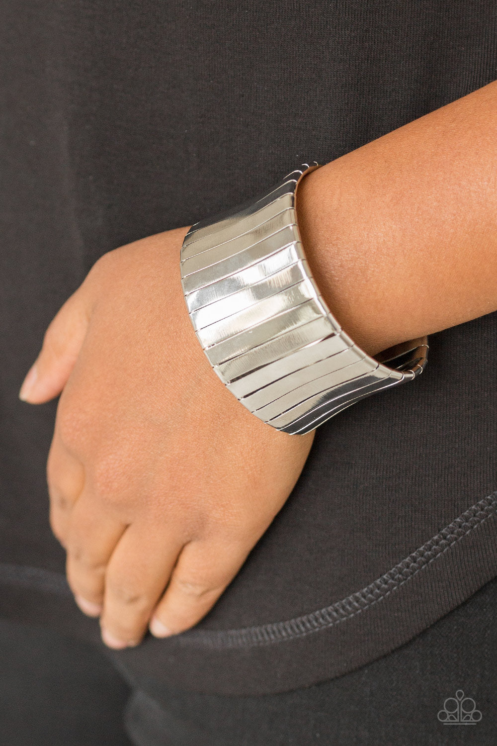 Paparazzi Accessories Urban Uptrend - Silver Bracelets - Lady T Accessories